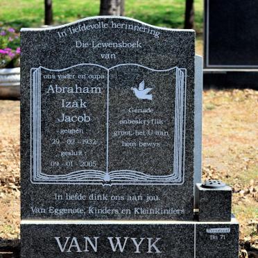WYK Abraham Izak Jacob, van 1932-2005