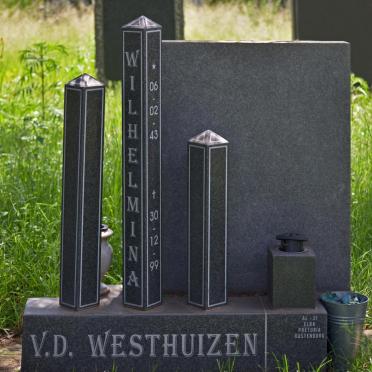 WESTHUIZEN Wilhelmina, V.D. 1943-1999