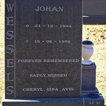 WESSELS Johan 1944-1996