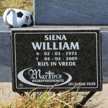 WILLIAM Siena 1973-2009