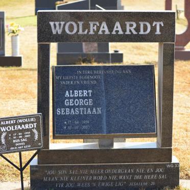 WOLFAARDT Albert George Sebastiaan 1959-2007
