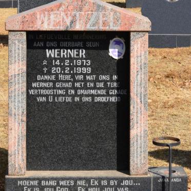 WENTZEL Werner 1973-1999