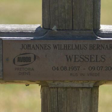 WESSELS Johannes Wilhelmus Bernardus 1957-2006