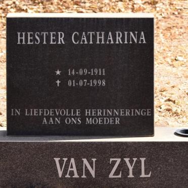 ZYL Hester Catharina, van 1911-1998