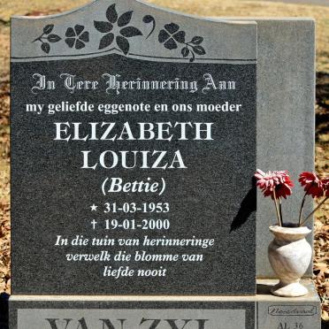 ZYL Elizabeth Louiza, van 1953-2000