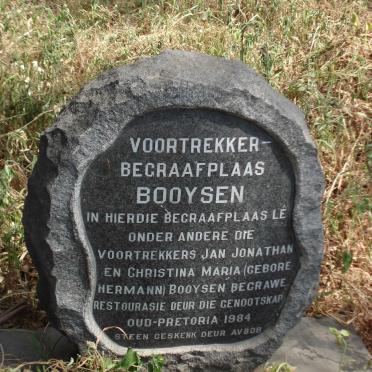 4. Voortrekker cemetery Booysen