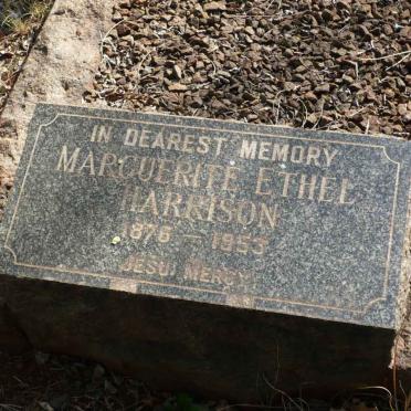 HARRISON Marguerite Ethel 1876-1953