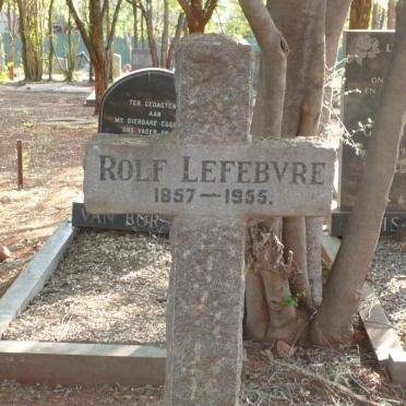 LEFREBVRE Rolf 1857-1955