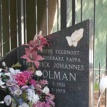 MOOLMAN Frederick Johannes 1921-1979