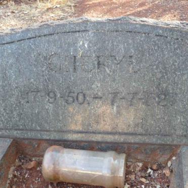 ? Cheryl 1950-1952