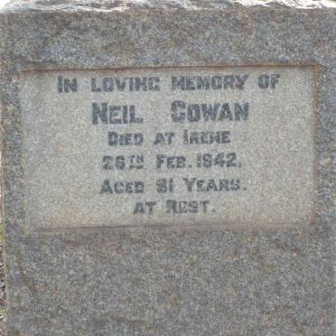 COWAN Neil -1942