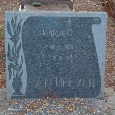 HEEVER Maria C., V.D. 1896-1973