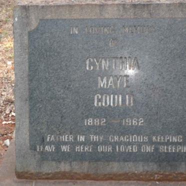 GOULD Cynthia Maye 1882-1962