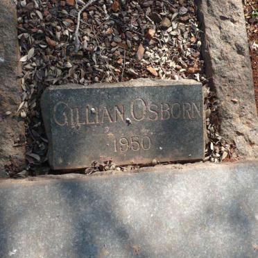 OSBORN Gillian -1950