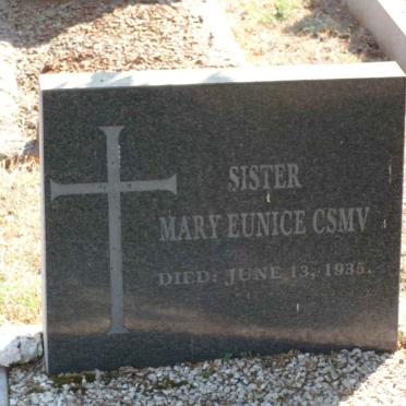 Sister Mary Eunice CSMV -1935