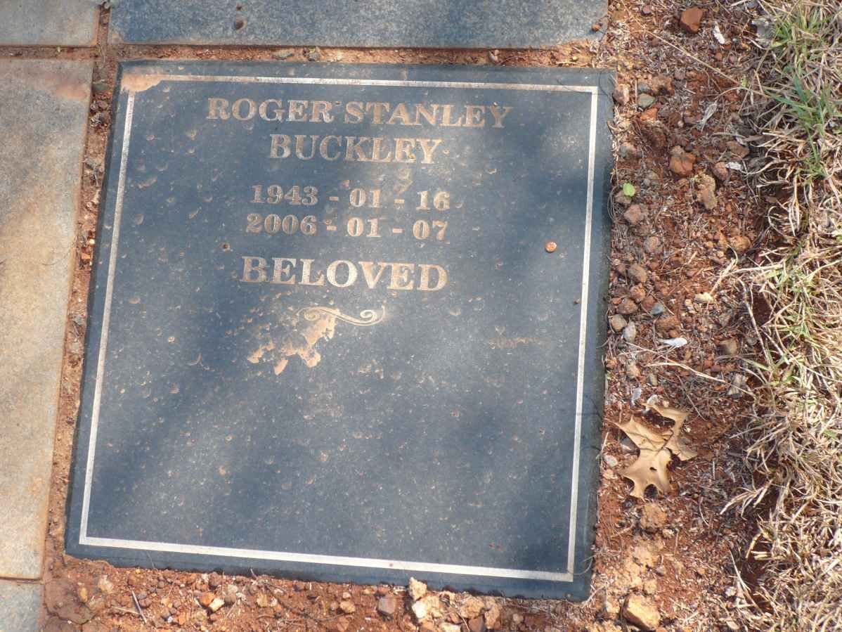 BUCKLEY Roger Stanley 1943-2006