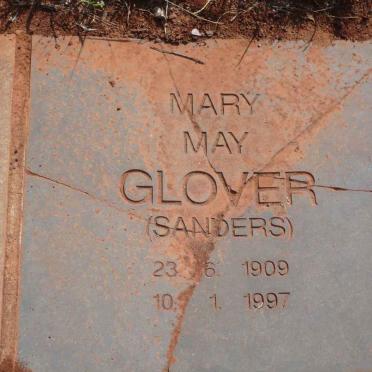 GLOVER Mary May nee SANDERS 1909-1997