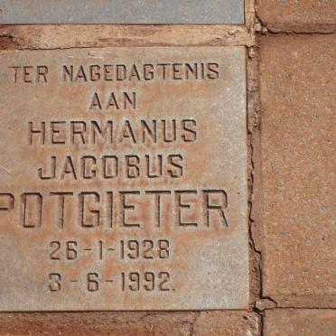 POTGIETER Hermanus Jacobus 1928-1992