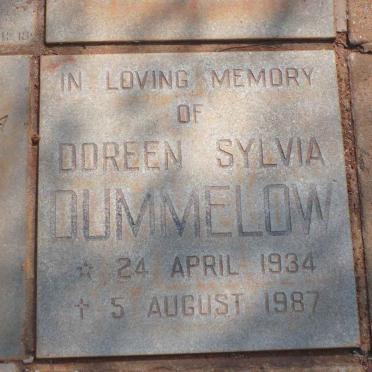 DUMMELOW Doreen Sylvia 1934-1987