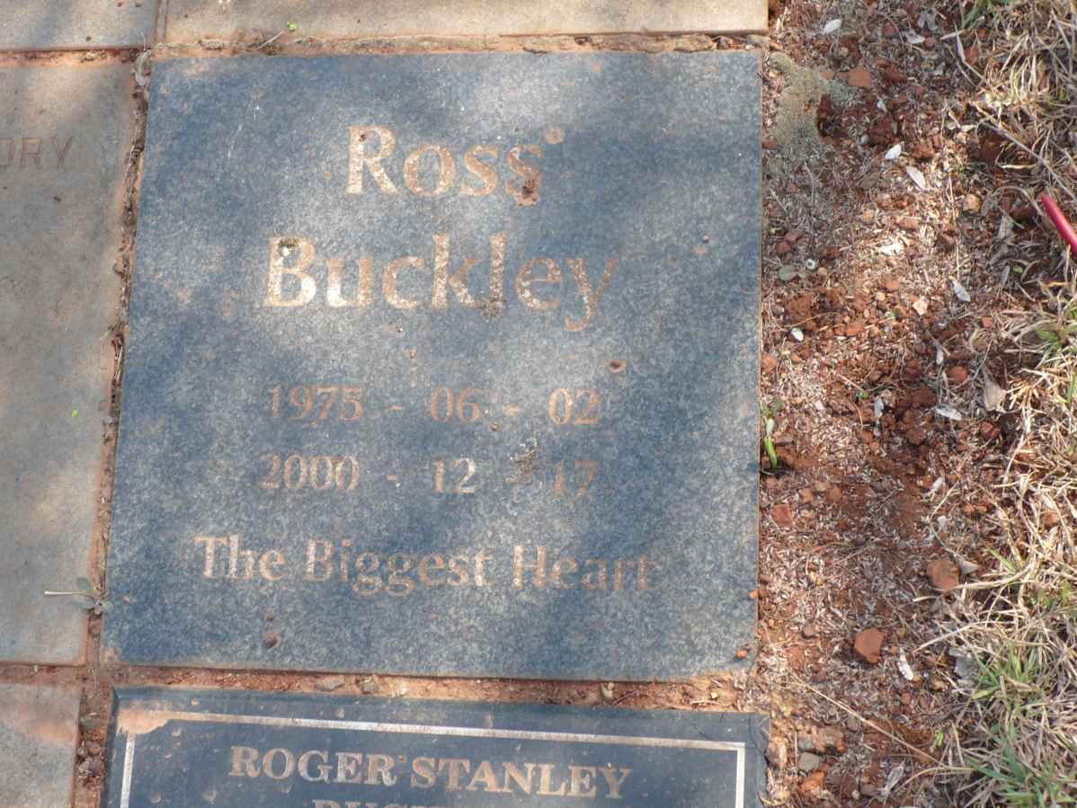 BUCKLEY Ross 1975-2000