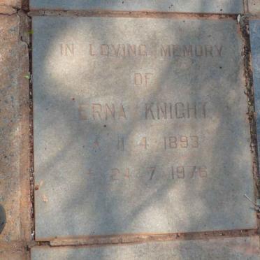 KNIGHT Erna 1893-1976