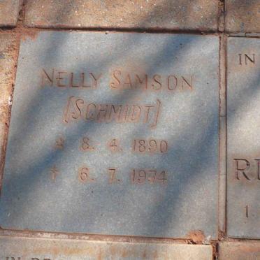 SAMSON Nelly nee SCHMIDT 1890-1974