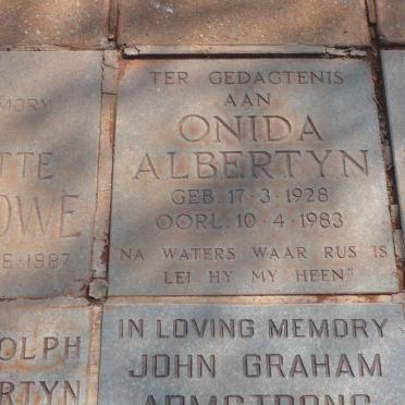 ALBERTYN Onida 1928-1983