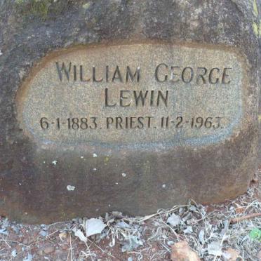 LEWIN William George 1883-1963