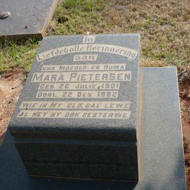 PIETERSEN Maria 1901-1982