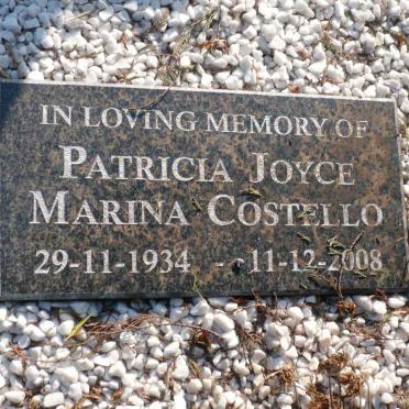 COSTELLO William Power 1925-1982 & Patricia Joyce Marina 1934-2008 :: COSTELLO Michael Anthony 1963-1983