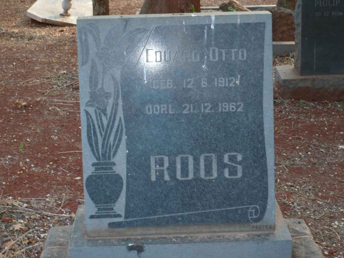 ROOS Eduard Otto 1912-1962