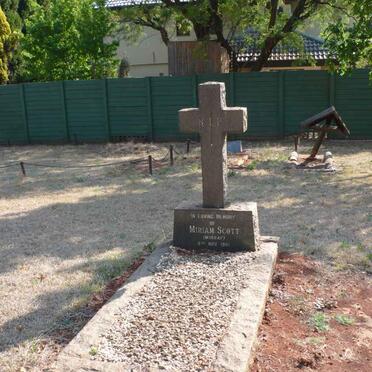 SCOTT Miriam nee MURRAY -1961