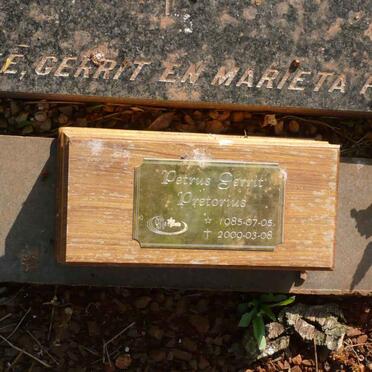 PRETORIUS Petrus Gerrit 1985-2000