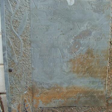 SCHEEPERS Maria Jacomina Lowieza 1880-1901