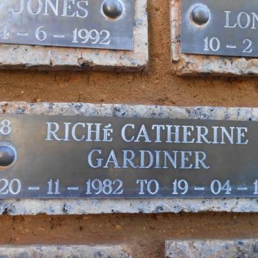GARDINER Riche Catherine 1982-1997