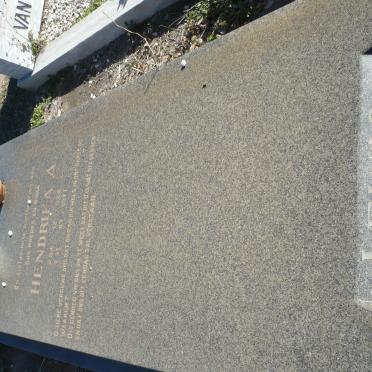 LEWIS Hendrika A. 1928-1981