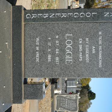 LOGGERENBERG Loggie, van 1937-1985