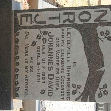 NORTJE Johannes David 1904-1971