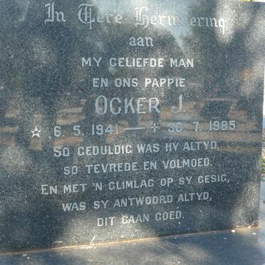 OCKER J. 1941-1985