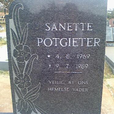 POTGIETER Sanette 1969-1989