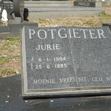 POTGIETER Jurie 1904-1985