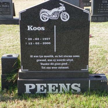 PEENS Koos 1957-2000