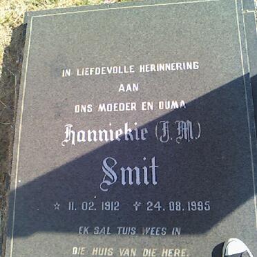 SMIT J.M. 1912-1995