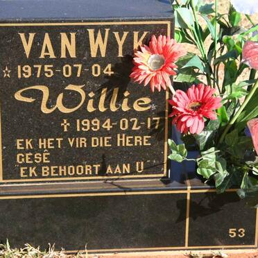 WYK Willie, van 1975-1994