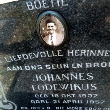 PRETORIUS Johannes Lodewikus 1937-1957