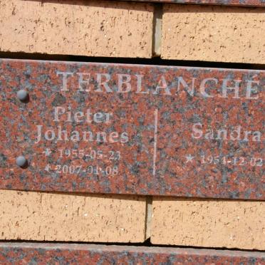 TERBLANCHÉ Pieter Johannes 1955-2007 &amp; Sandra 1954-