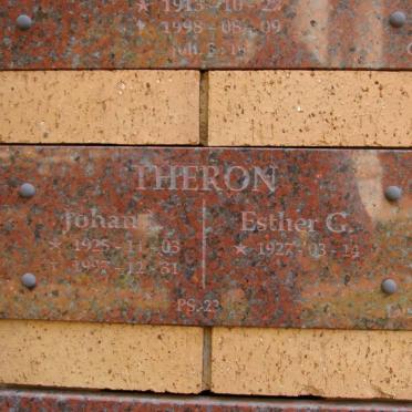 THERON Johan 1925-1997 &amp; Esther G. 1927-