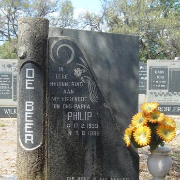 BEER Philip, de 1939-1985