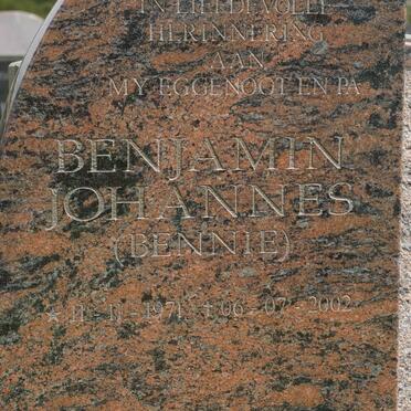 KRUGER Benjamin Johannes 1971-2002
