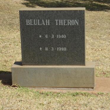 THERON Beulah 1940-1980